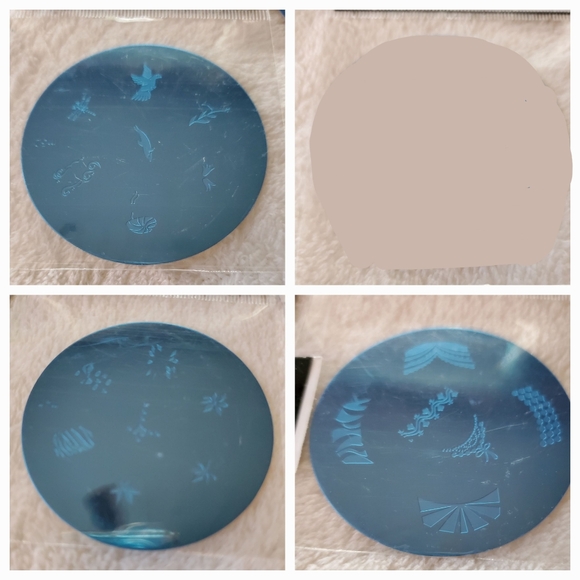 NEW - Bundle of 15 - Nail Art Stamping Plates + Stickers - Picture 10 of 11